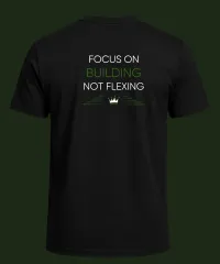 Money Heroes Powerful Mindset T-Shirt — Buy Smart. Not to Impress. – Image 2