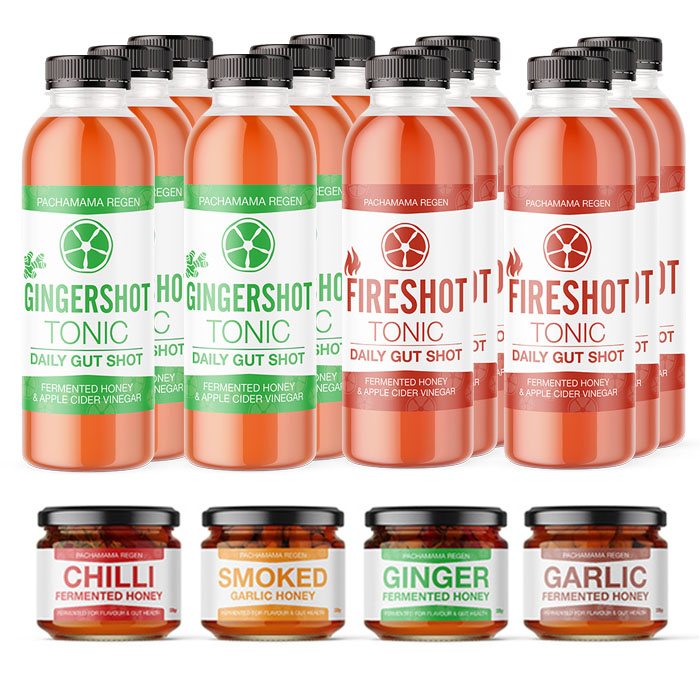 Gut Tonic Office Health Pack – GingerShot & FireShot