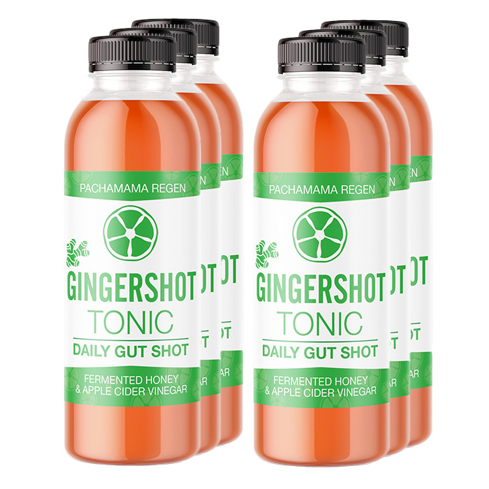 Gut Tonic Family 6 Pack – GingerShot 6 Pack
