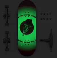 Glow in the Dark A Vida Vem Da Terra Fingerboard – Image 1