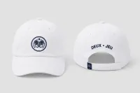 Deux le Jeu Tennis Pet Wit – Premium Bamboe Cap – Afbeelding 2