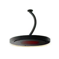 Eclipse Electric 24 Inch Curved Ceiling Pole – Image 1