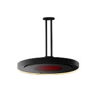 Eclipse Electric 24 Inch Twin Straight Ceiling Pole – Image 1