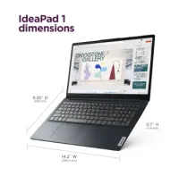 Lenovo - IdeaPad 1 15.6" Full HD Laptop - AMD Ryzen 5 7520U 2022 - 8GB Memory- 256GB SSD - Abyss Blue – Image 3