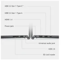 Dell - 15.6" 2K Touchscreen Laptop - Intel Core i5 1334U 2023 - 8GB Memory - 512GB Storage - Carbon Black – Image 4