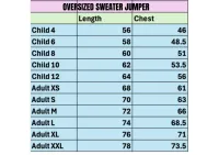 1. Preorder- NEW Oversized Sweater Jumper – Image 2