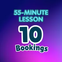 10 Bookings - 55-Minute Lesson – Image 1