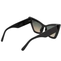 The Monaco Muse Tinted Cateye – Black