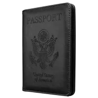 The Global Guard Luxe Passport Holder/ Wallet – Black