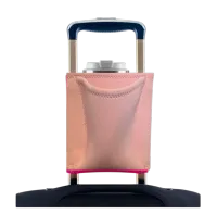 The Jetsetter Hands-Free Travel Beverage Holder – Pink