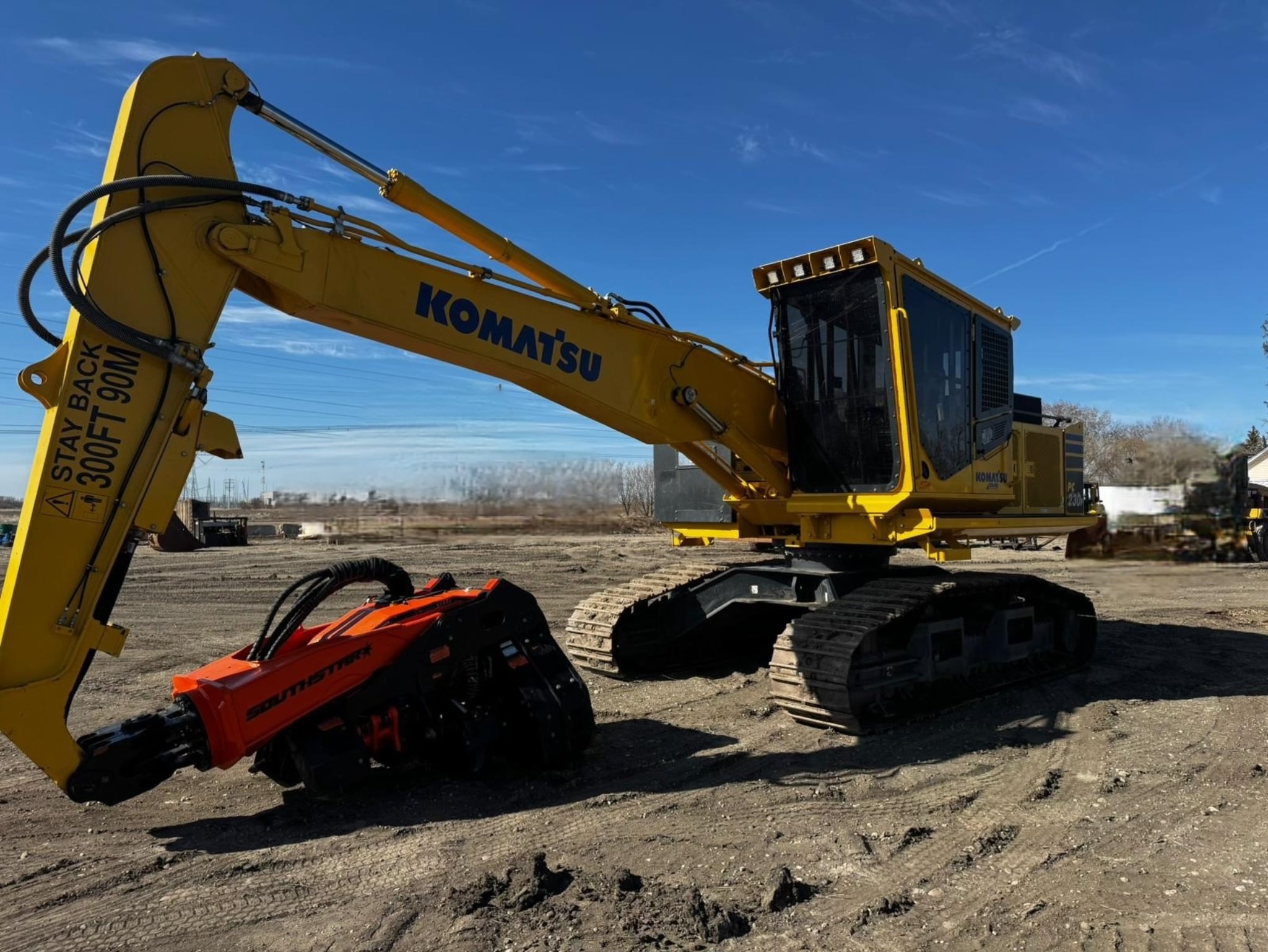 2023 Komatsu PC230F Processor – c/w Southstar QS500 Processing Head – Only 1,960 hours! – Image 1