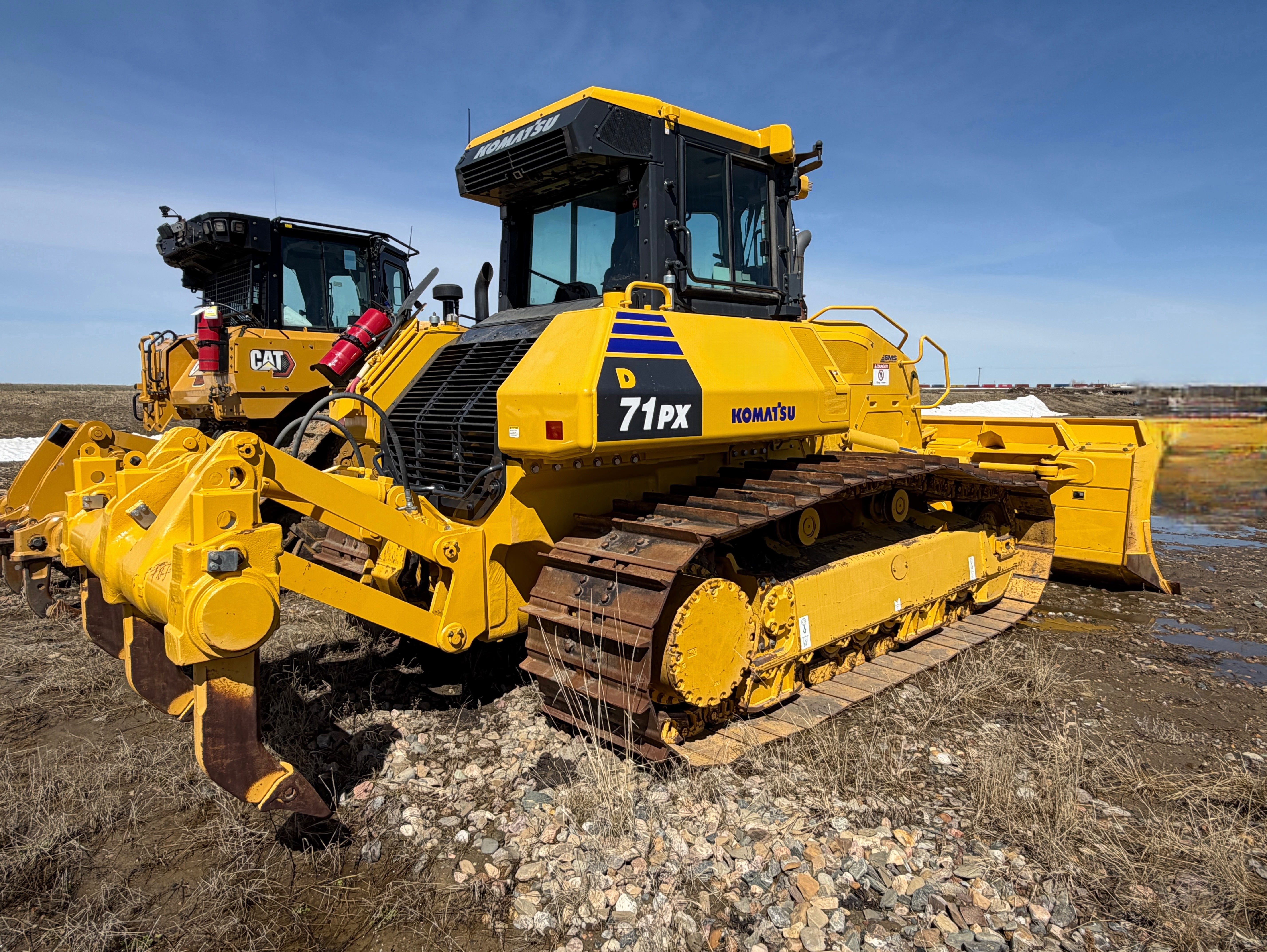 2023 Komatsu D71PX-24 Dozer – ONLY 739 HOURS! – Image 11