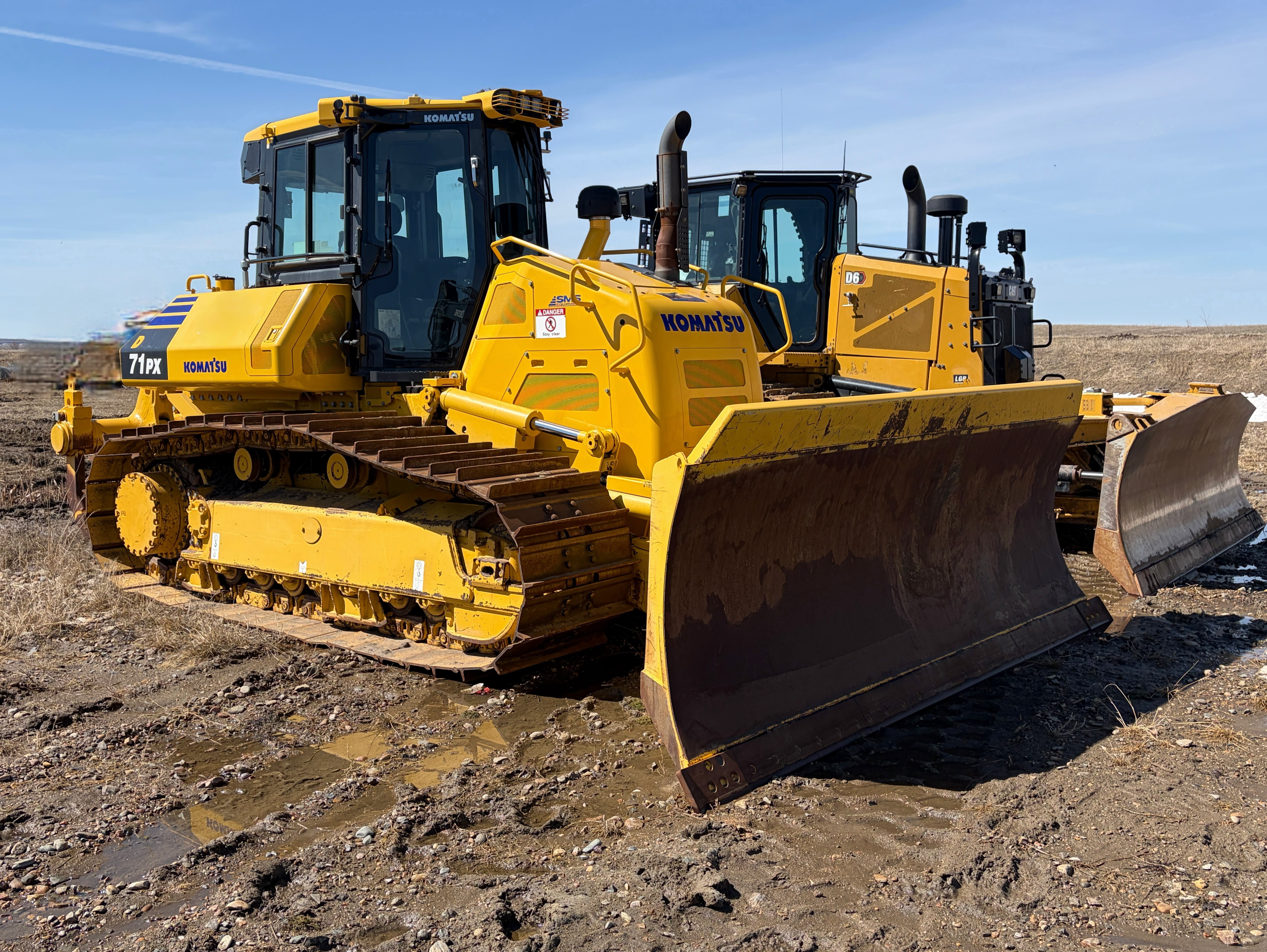 2023 Komatsu D71PX-24 Dozer – ONLY 739 HOURS! – Image 9