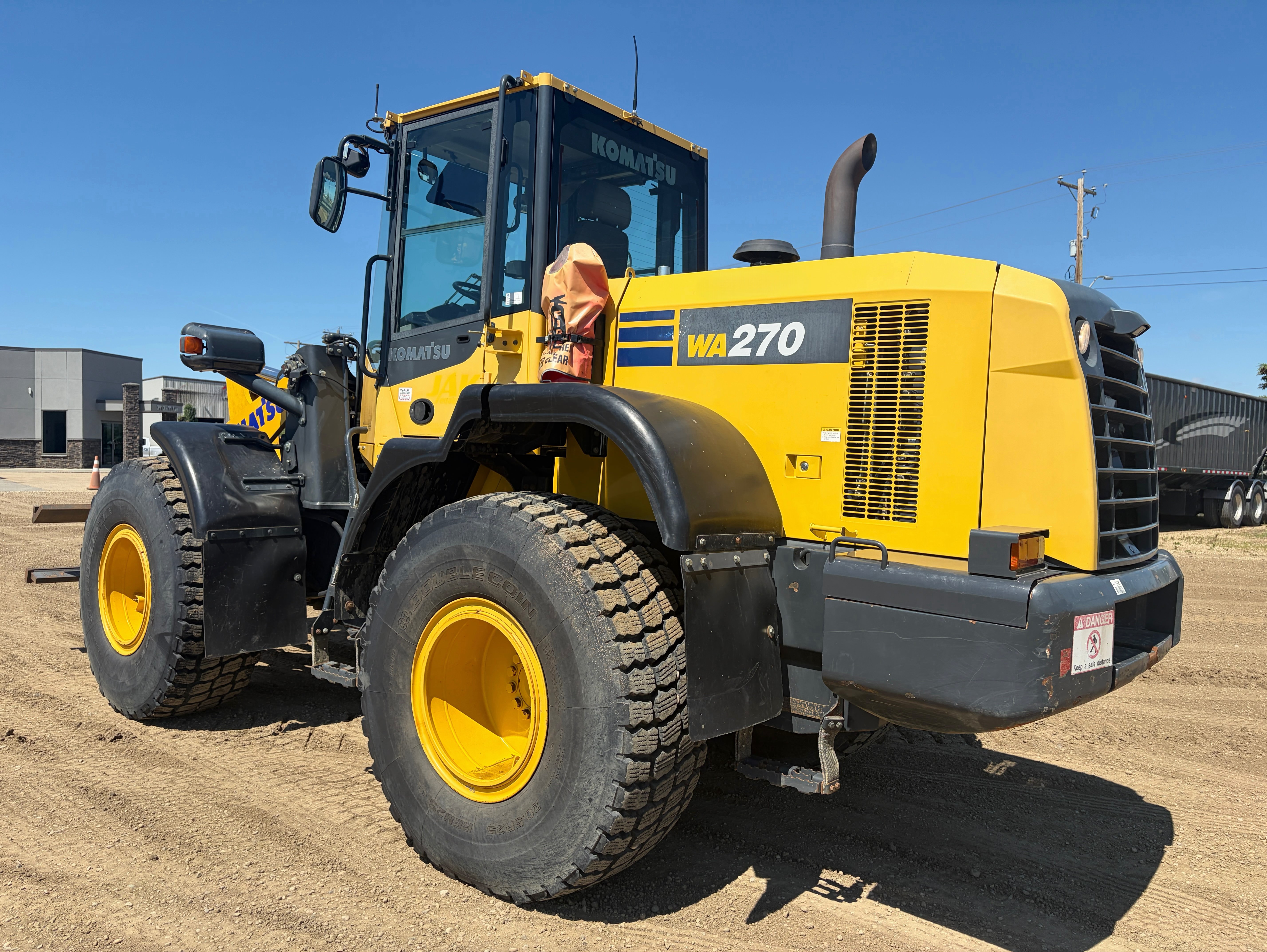 SALE - 2015 Komatsu WA270-7 Wheel Loader - c/w Q/A, Bucket, Forks – Image 3