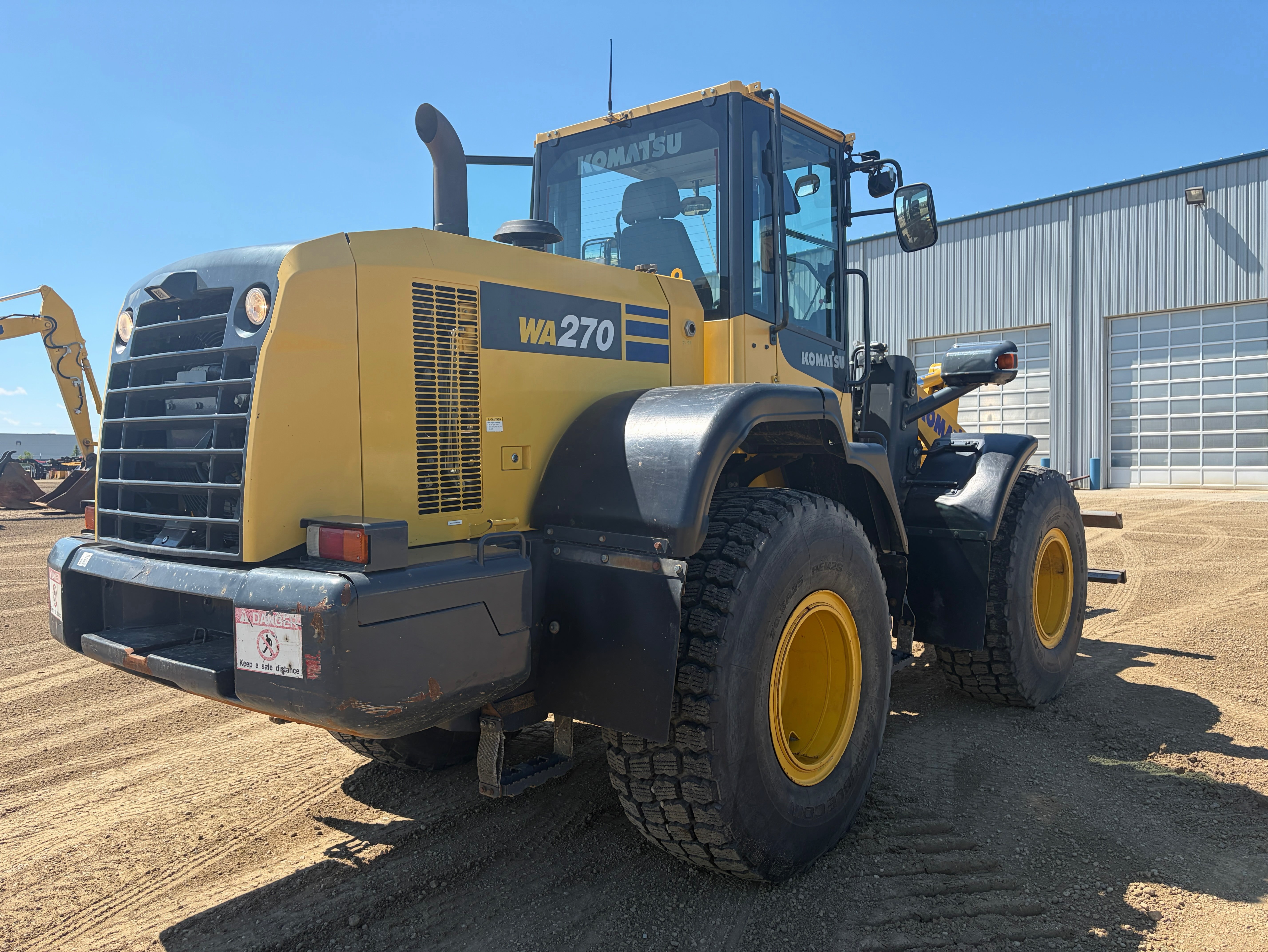 SALE - 2015 Komatsu WA270-7 Wheel Loader - c/w Q/A, Bucket, Forks – Image 4