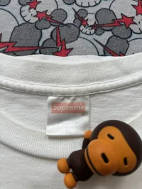 01' Bape X Supreme Sand Camo Box Logo Tee – Image 3