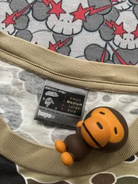 02' Bape Olive Psyche Camo Tee – Image 2