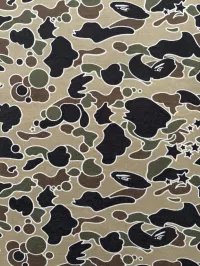 02' Bape Olive Psyche Camo Tee – Image 4