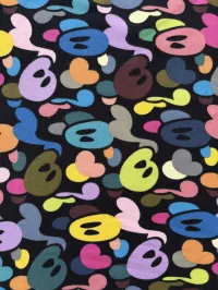 05' Bape Baby Milo Multicolor Camo Polo Shirt  – Image 4