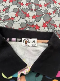 05' Bape Baby Milo Multicolor Camo Polo Shirt  – Image 3