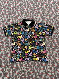 05' Bape Baby Milo Multicolor Camo Polo Shirt  – Image 1
