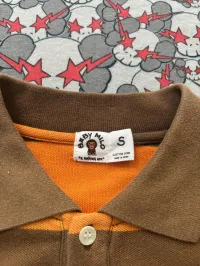 04' Bape Baby Milo striped Polo Shirt – Image 3