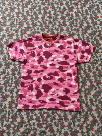 05' Bape N.E.R.D/Pink Camo Reversible Tee – Image 4