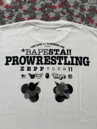 03' Bape Bapesta Pro Wrestling Zepp Tour Promotional Tee – Image 4