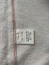 (SZ OG M) 06' Bape Baby Milo Red Junk Food Monogram Full Zip Hoodie  – Image 4