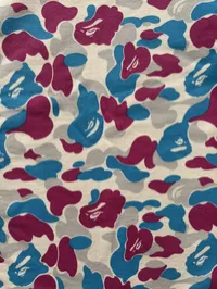 (SZ M) Bape Yokohama City Camo Separate Shark Full Zip Hoodie – Image 7