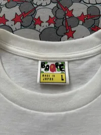 (SZ OG L) 11' Bape Baby Milo Football Tee – Image 5