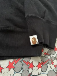 (SZ L) 21' Bape X Kid Cudi Baby Milo Pullover Hoodie – Bild 4