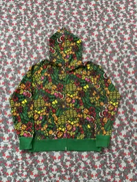 (SZ L) 11' Bape Baby Milo Safari Camo Full Zip Hoodie  – Image 1