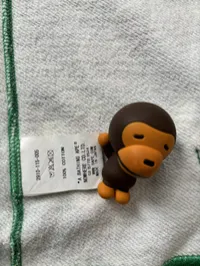 (SZ L) 11' Bape Baby Milo Safari Camo Full Zip Hoodie  – Image 4