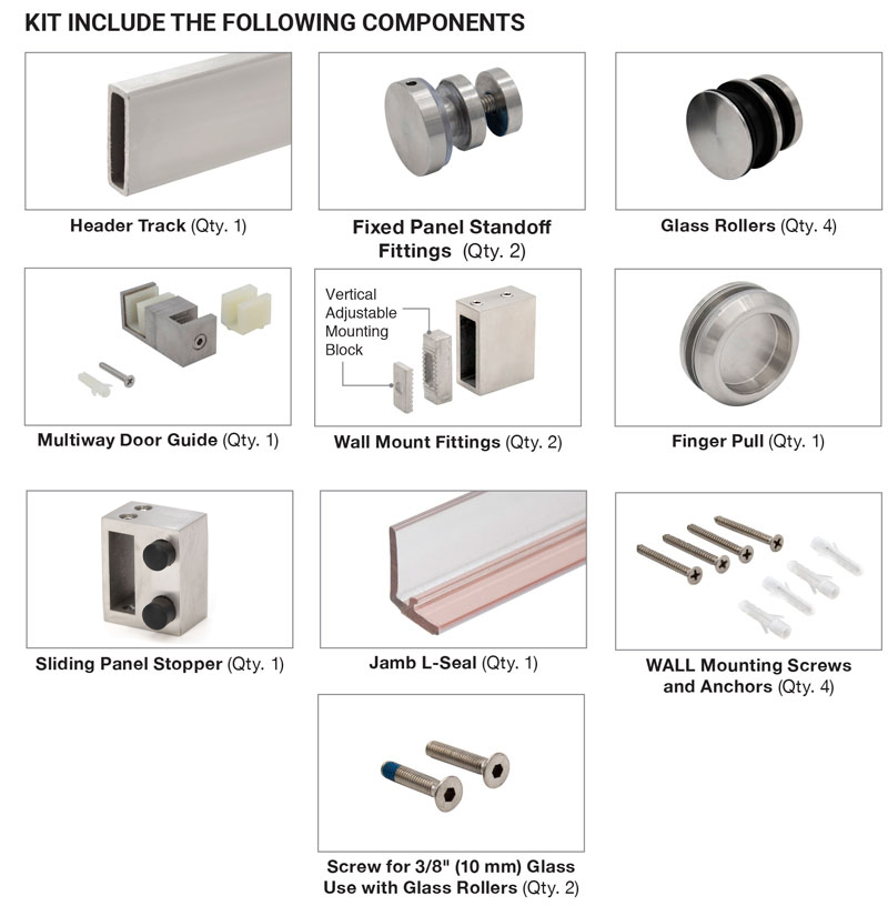 Denali Shower Door Kit Series – Image 4