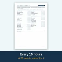 Same Page - Lesson Record Workbook - 40 hours - A5 – Image 5