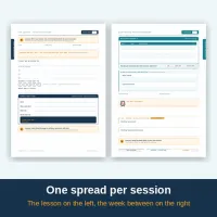 Same Page - Lesson Record Workbook - 40 hours - A5 – Image 3