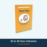 Same Page - You and Your Instructor - 40 Hour Intensive Course Workbook - A5 – Image 1