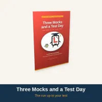 Three Mocks And A Test Day - A4 – Image 1
