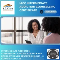 Intermediate Addiction Counselling Certificate Package (IACC) 27 Hours CEU/CPD – Image 1