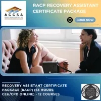 Recovery Assistant Certificate Package - (RACP) (44 Hours CEU/CPD) – Image 1