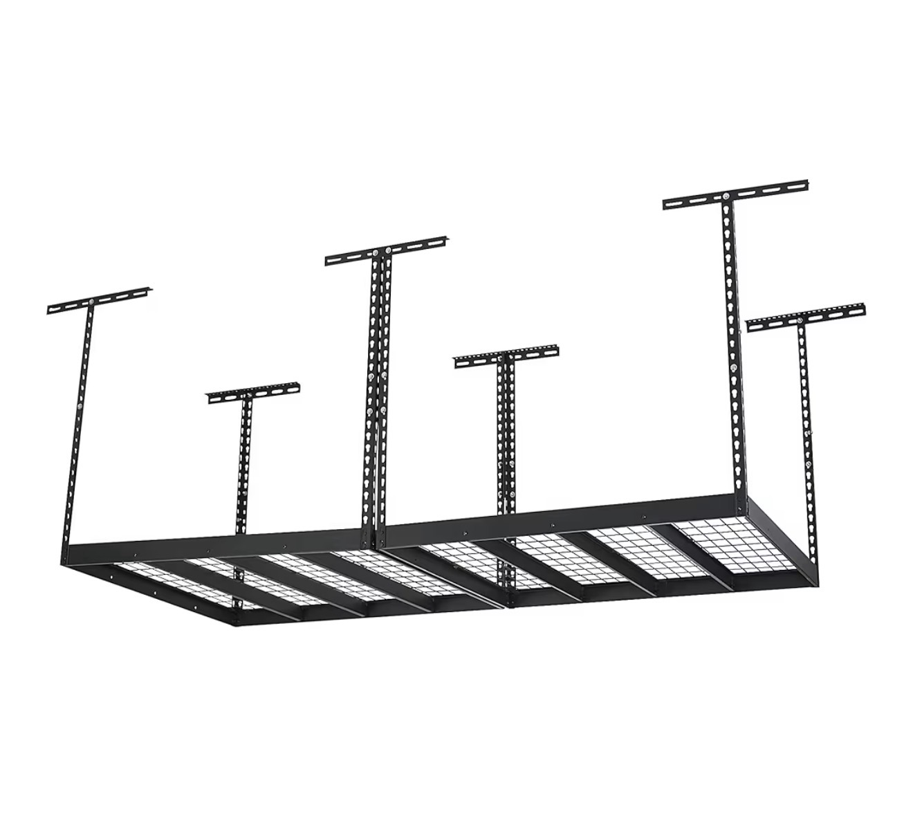 Overhead Garage Storage Rack (4x8 ft) – Image 1