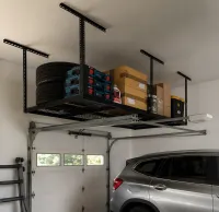 Overhead Garage Storage Rack (4x8 ft) – Image 2