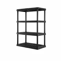 5 Tier Durable Plastic Adjustable Shelving (6.25ft tall) – Image 1