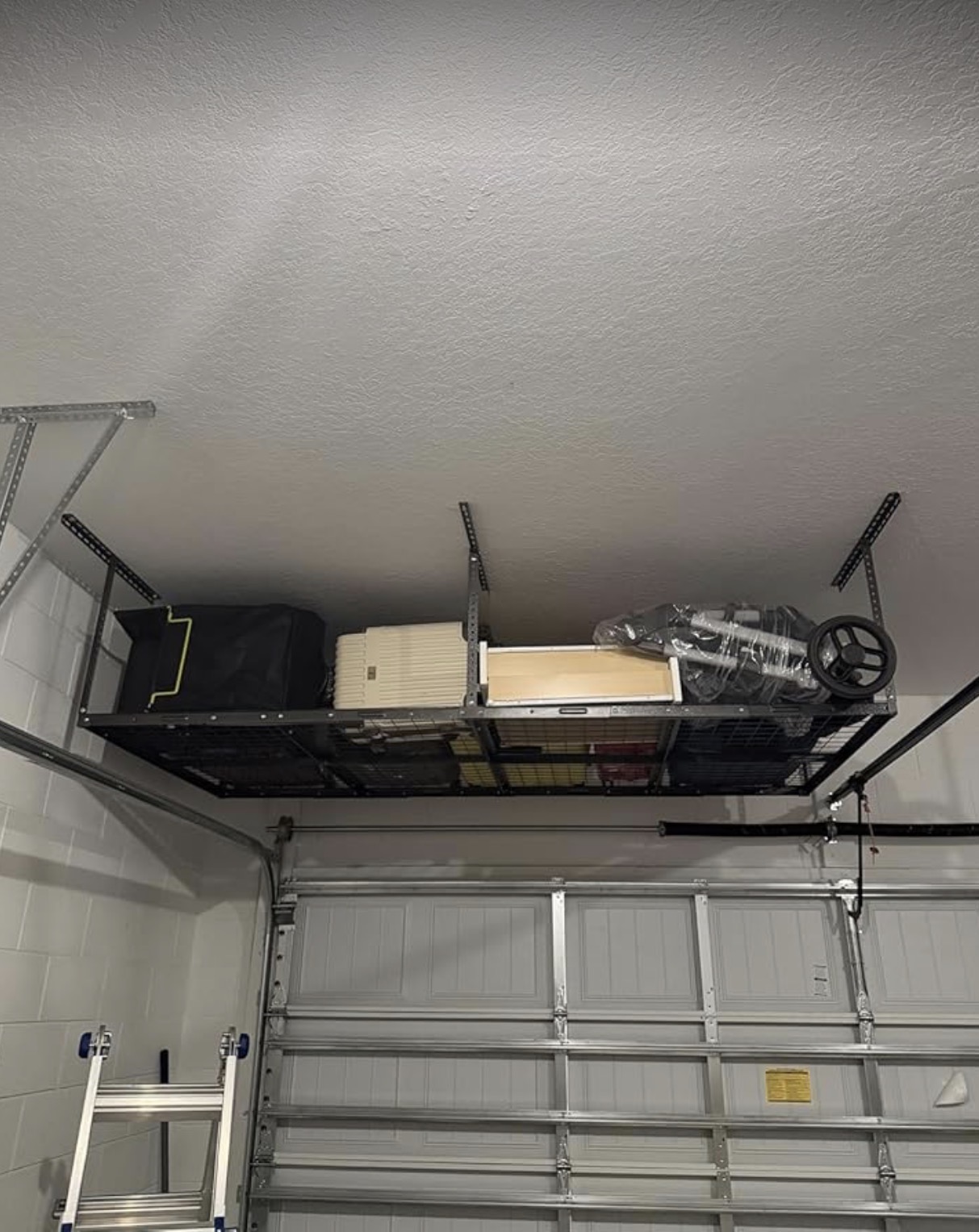 (2-Pack) Overhead Garage Storage Rack (4x8 ft) – Image 3