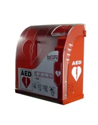Cardiac Science G5 Wall Cabinets  – OUTDOOR Cabinet - AIVIA 200+ Audio/Visual Alarm - Fan Only (Includes Power Supply) G5 Compatible
