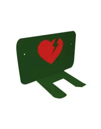 Physio-Control LIFEPAK CR2 AED Wall Bracket – Image 2