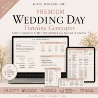 The Scavo Wedding Day Timeline – Image 1