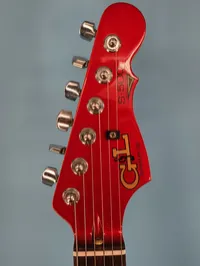 USA G&L S-500 c.1999-2000 Candy Apple Red Matching Headstock – Image 3