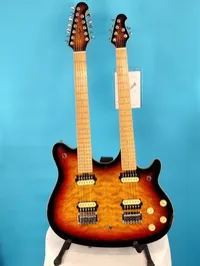 OLP Licensed By Ernie Ball Double Neck 6 & 12 String Guitar – Image 1
